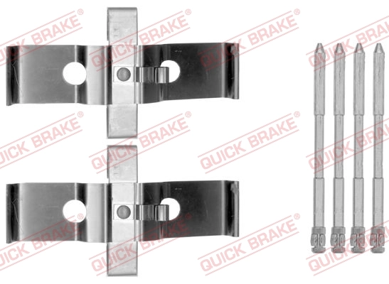 Accessory Kit, disc brake pad